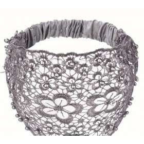 Haarband Rhinestones goud 